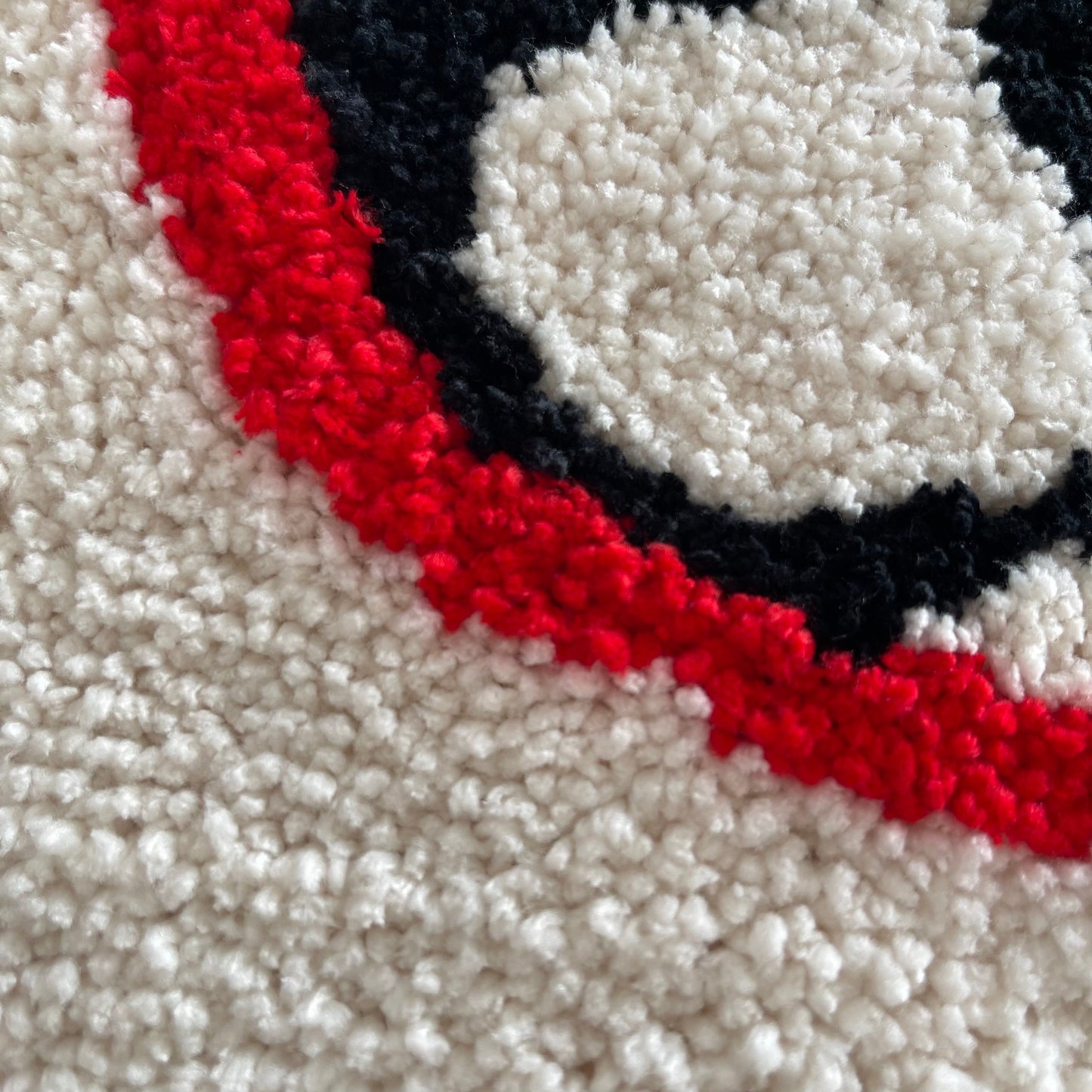 B&W Dog Rug