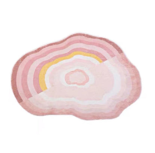 Rainbow annual rings Rug