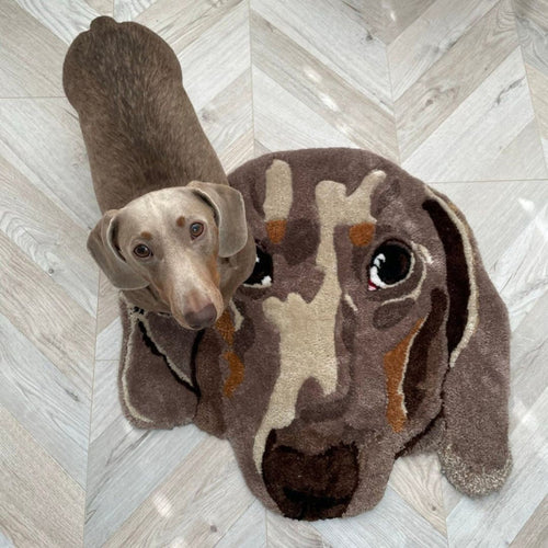 Weimaraner Rug