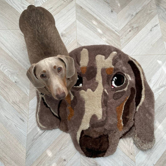 Weimaraner Rug